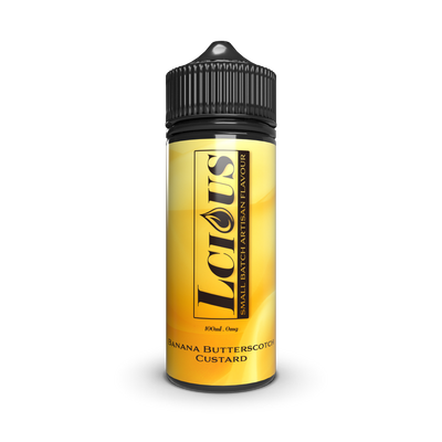 Buy Banana Butterscotch Custard by Lcious - Wick And Wire Co Melbourne Vape Shop, Victoria Australia