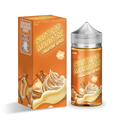 Buy Pumpkin Spice by Custard Monster - Wick and Wire Co Melbourne Vape Shop, Victoria Australia