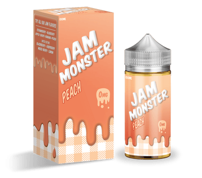 Buy Peach by Jam Monster Ejuice - Wick And Wire Co Melbourne Vape Shop, Victoria Australia