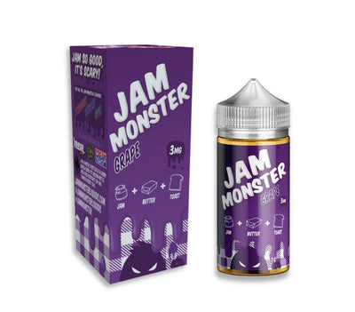 Buy Grape by Jam Monster Ejuice - Wick And Wire Co Melbourne Vape Shop, Victoria Australia