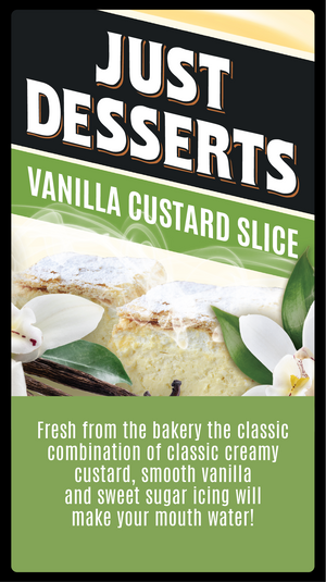 Buy Vanilla Custard Slice by Just Desserts E-Liquid - Wick and Wire Co Melbourne Vape Shop, Victoria Australia
