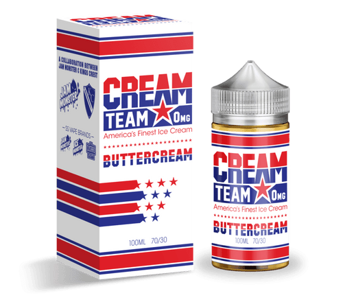 Buy Buttercream - Cream Team by Jam Monster Ejuice & Kings Crest Liquids - Wick And Wire Co Melbourne Vape Shop, Victoria Australia