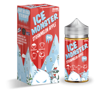 Buy Ice Monster Strawmelon Apple by Jam Monster Ejuice - Wick And Wire Co Melbourne Vape Shop, Victoria Australia